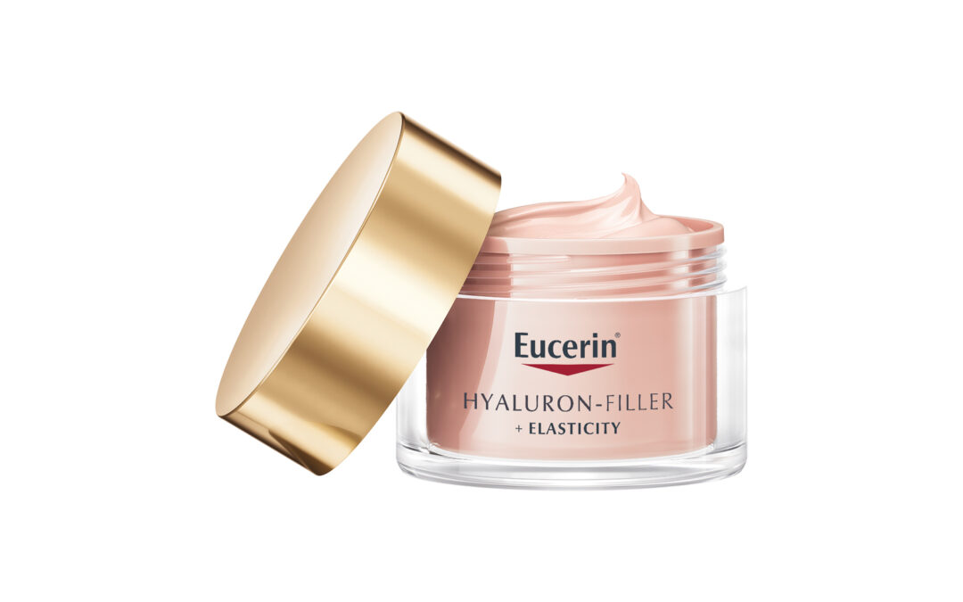 Soin de jour rose SPF 30 hyaluron-filler + elasticity de EUCERIN, pour un éclat immédiat