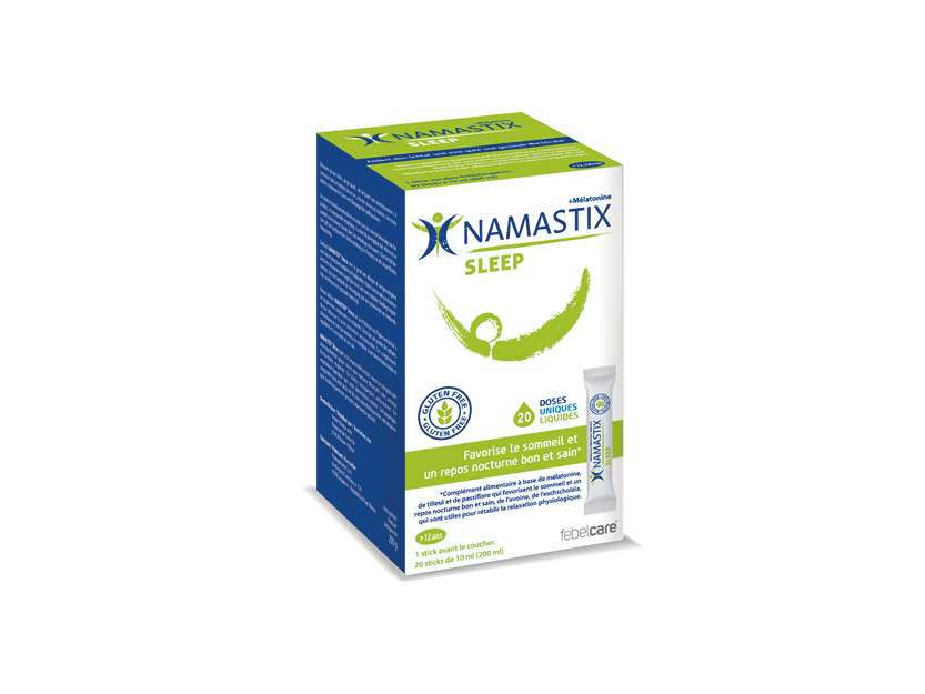 Namastix Sleep : favorise le sommeil et un repos nocturne bon et sain