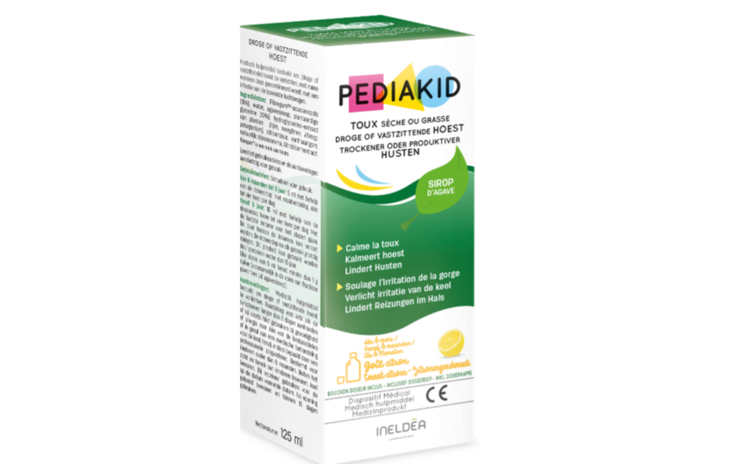 PEDIAKID®Toux sèche & grasse des Laboratoires INELDEA