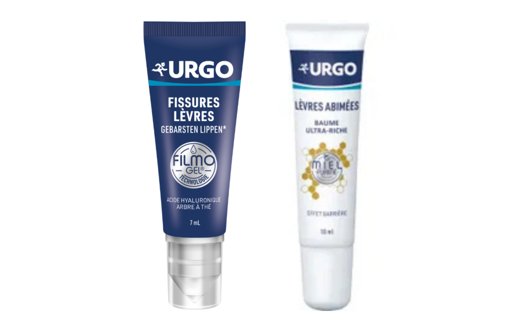Des soins experts pour les lèvres abîmées et fissurées des laboratoires URGO